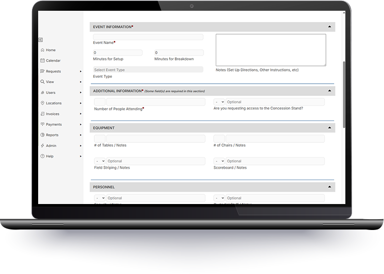 ML Schedules Custom Forms & Fees Screenshot